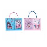 Happiness Bunny Kids Stationery Gift Box – Blue & Pink Combo