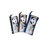 Panda Plush Transparent Pencil Pouch – No.1602