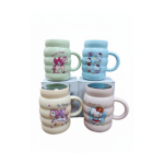 Unicorn Ribbed Ceramic Mug