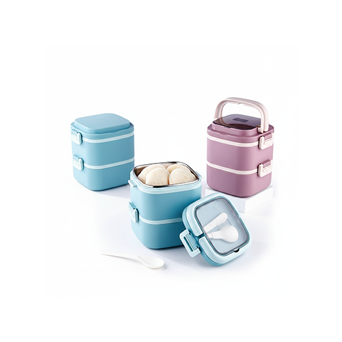 7 Cubex (2-layer) Lunch Box - Image 1