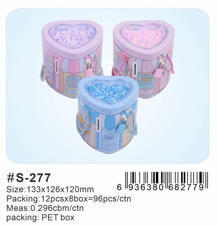 IMG-20250729-WA0256 CB(S-277)Heart shape Foam Password Coin box - Image 1