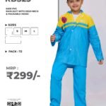 RBS25-( kids Raincoat)