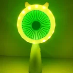 Rechargeable Mini Fan with Dual Modes & Light - Image 5