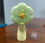 Flower Design Rechargeable Mini Fan with Light