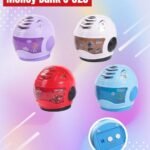 CB(S-235)- Astronaut Head Design Password Coin Box