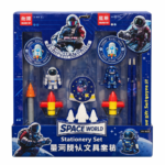 (AA-138/142)- Creative Stationery Set Collection – Football, Space World, Basketball & Unicorn (SET OF 12) - Image 3