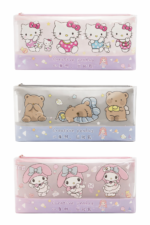 PP(DG-46)-  Kuromi, Capybara, Cinnamon Character Silicon Pouche Mix (Set of 12)