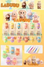 Labubu Theme Mini Key Chain Blind Box - Image 2