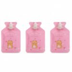 Pink Hot bag With Fiber covered Body