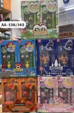 (AA-138/142)- Creative Stationery Set Collection – Football, Space World, Basketball & Unicorn (SET OF 12)
