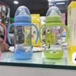 (AA-85)- PVC BABY FEEDING BOTTLES WITH DOUBLE HANDLE