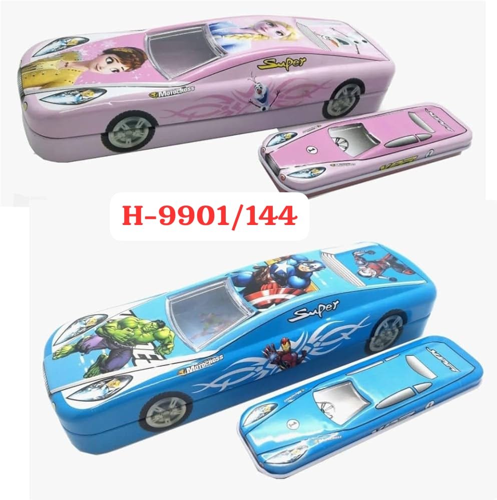 IMG-20260427-WA0000 PB(H-9901/144)- Creative car‑shaped pencil boxes - Image 1