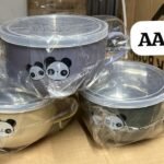 (AA-37)-  Panda Printed Soup Bowl
