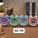 (AA-30)- KUROMI CHARACTER MIX DESIGN METAL CLOCK (size: S)
