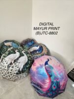(8801-05) Digital Printed Multi designed Umbrella - Image 2